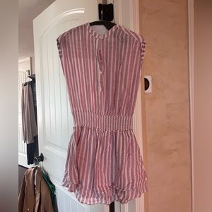 SOLD-Striped summer throw on dress